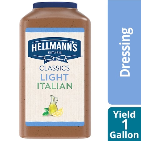 Hellmanns Hellmann's Light Italian Dressing 1 gal., PK4 84148882